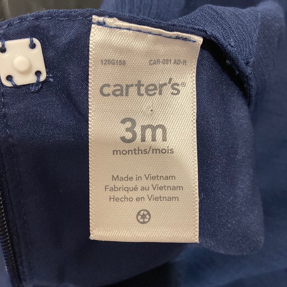 Carter’s Navy Blue Sleeveless Lightweight Dress - Picture 5 of 5